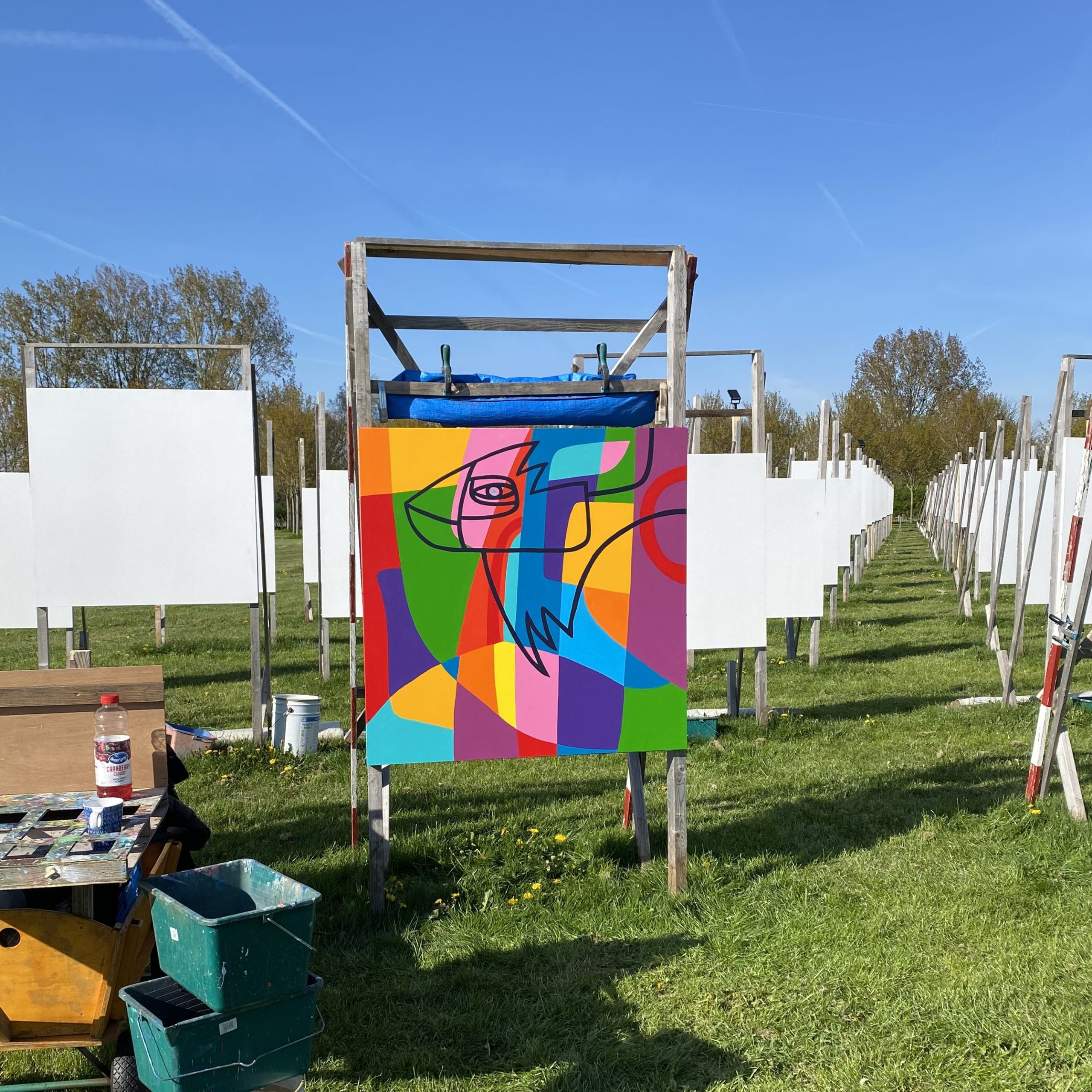 Magic, painting on wood - Afbeelding 4