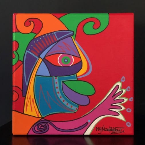 Each day is a gift, painting