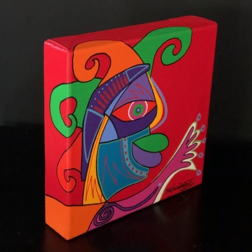 Each day is a gift, painting - Afbeelding 2