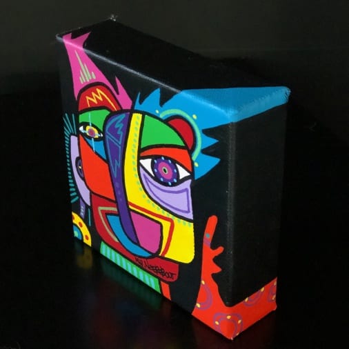 Faces, painting (004) - Afbeelding 2