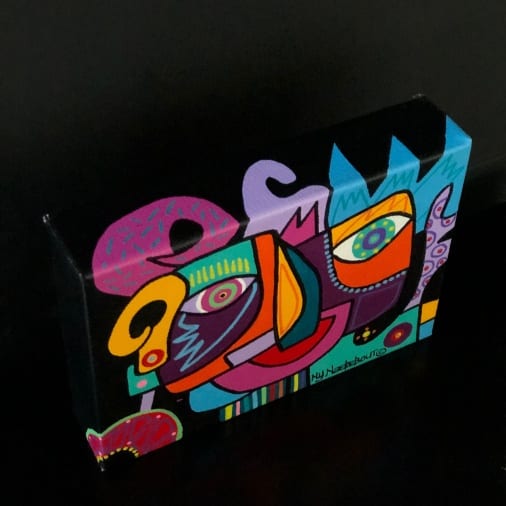 Faces, painting (008) - Afbeelding 2