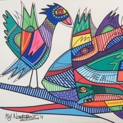 Great having you close, drawing 30-20 cm