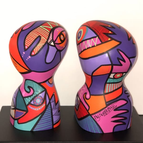 Bubbles, stone sculpture, (201) - Afbeelding 3