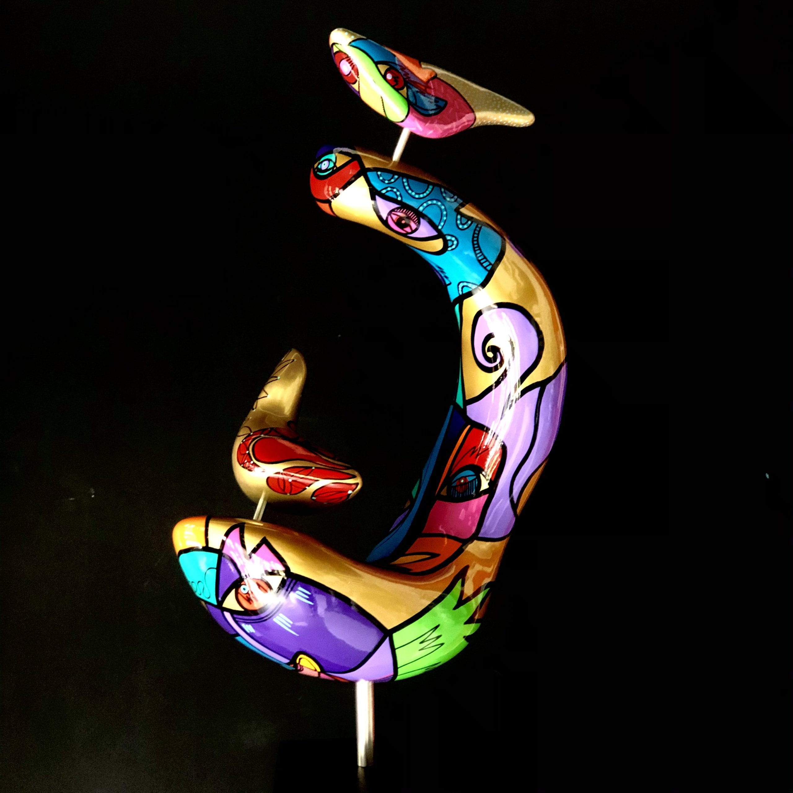Sculpture Summer love, 104 cm - Afbeelding 4