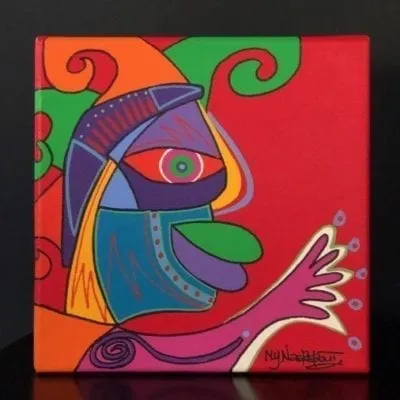 Each day is a gift, painting