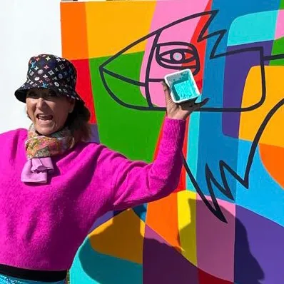 Magic, painting on wood - Afbeelding 3