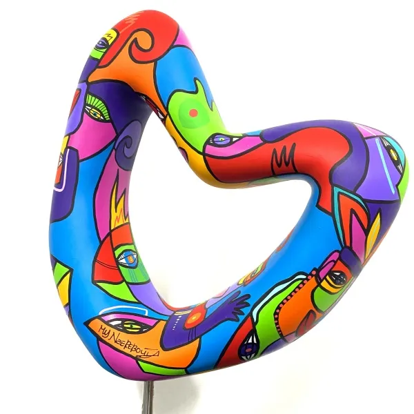 Coloured heart - Afbeelding 2