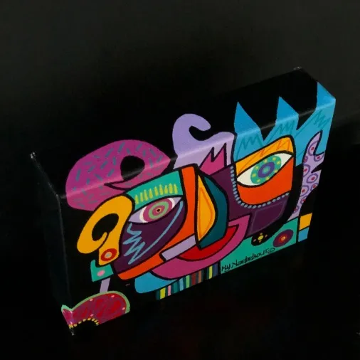 Faces, painting (008) - Afbeelding 2