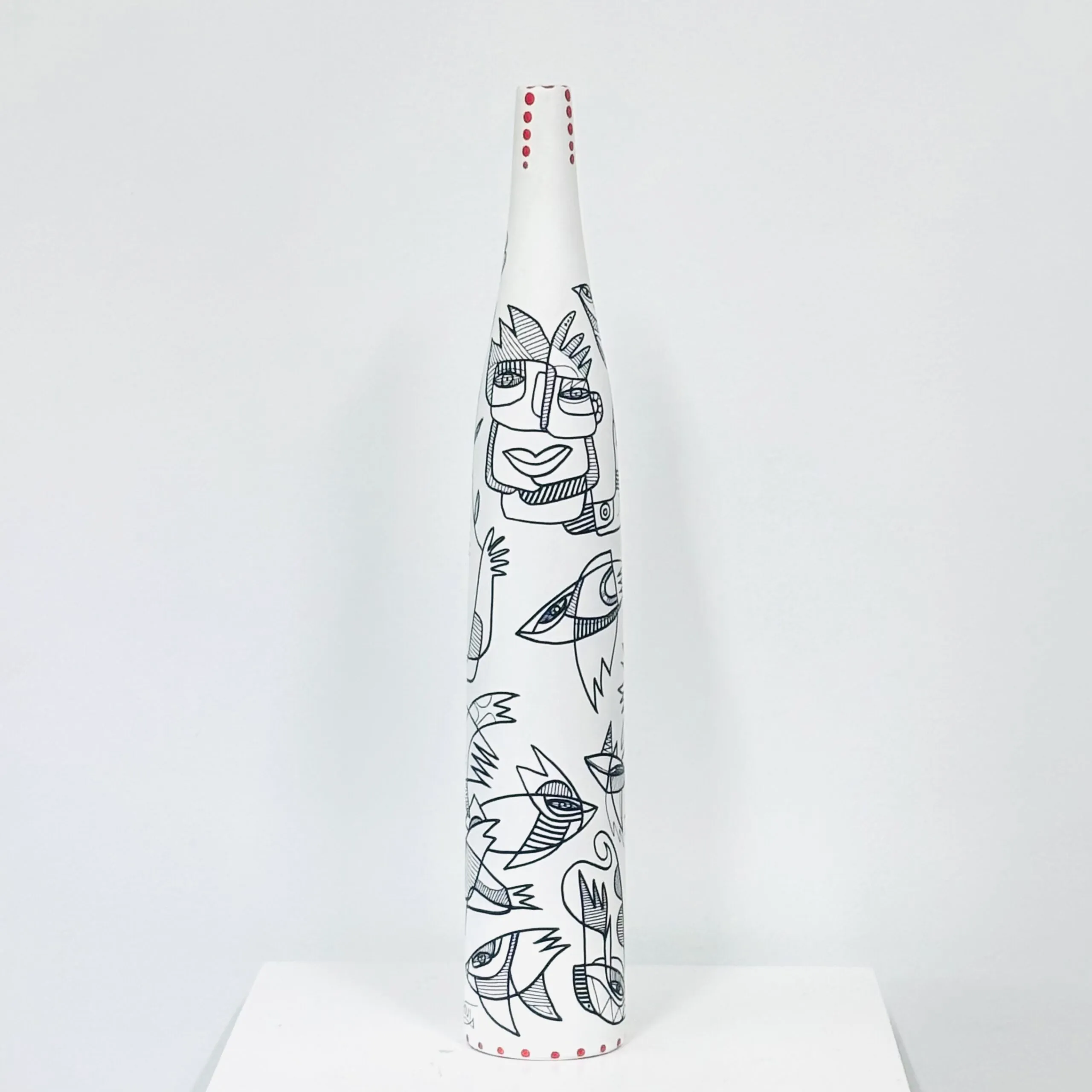 Black & White Collection, 57 cm high, 10 cm width - Afbeelding 3