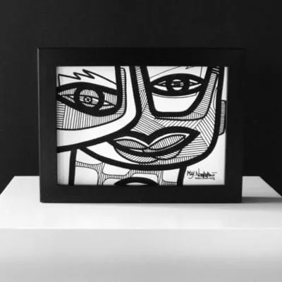 Black & White Collection, painting 