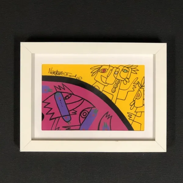 Hello world, drawing, 20-15 cm