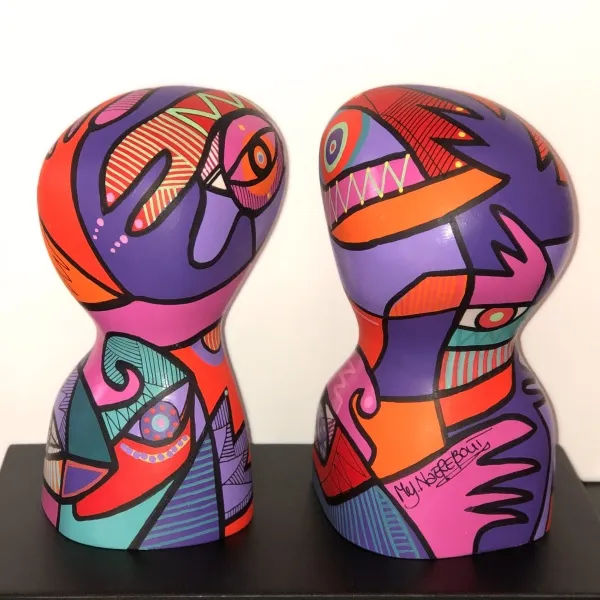 Bubbles, stone sculpture, (201) - Afbeelding 3