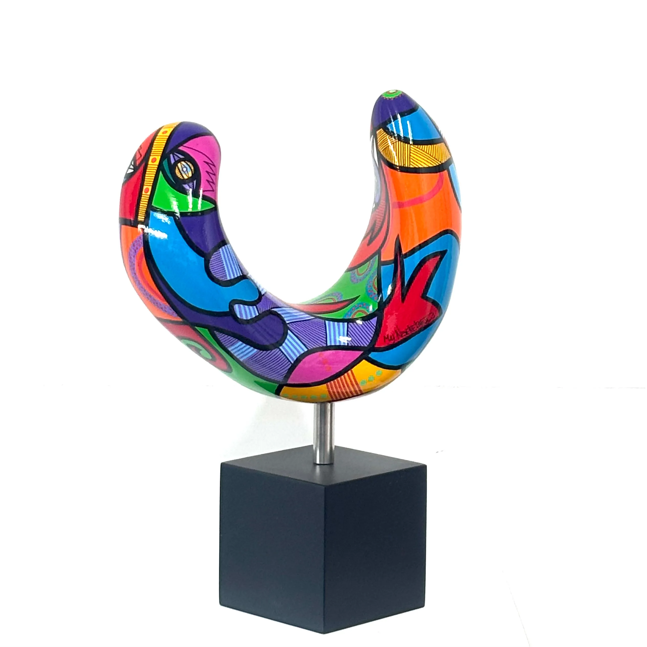 Half moon, sculpture - Afbeelding 2