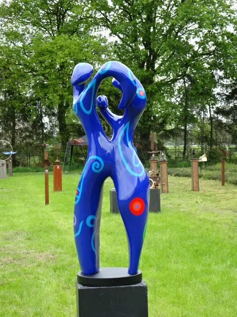 Seawaves, sculpture in blue - Afbeelding 6