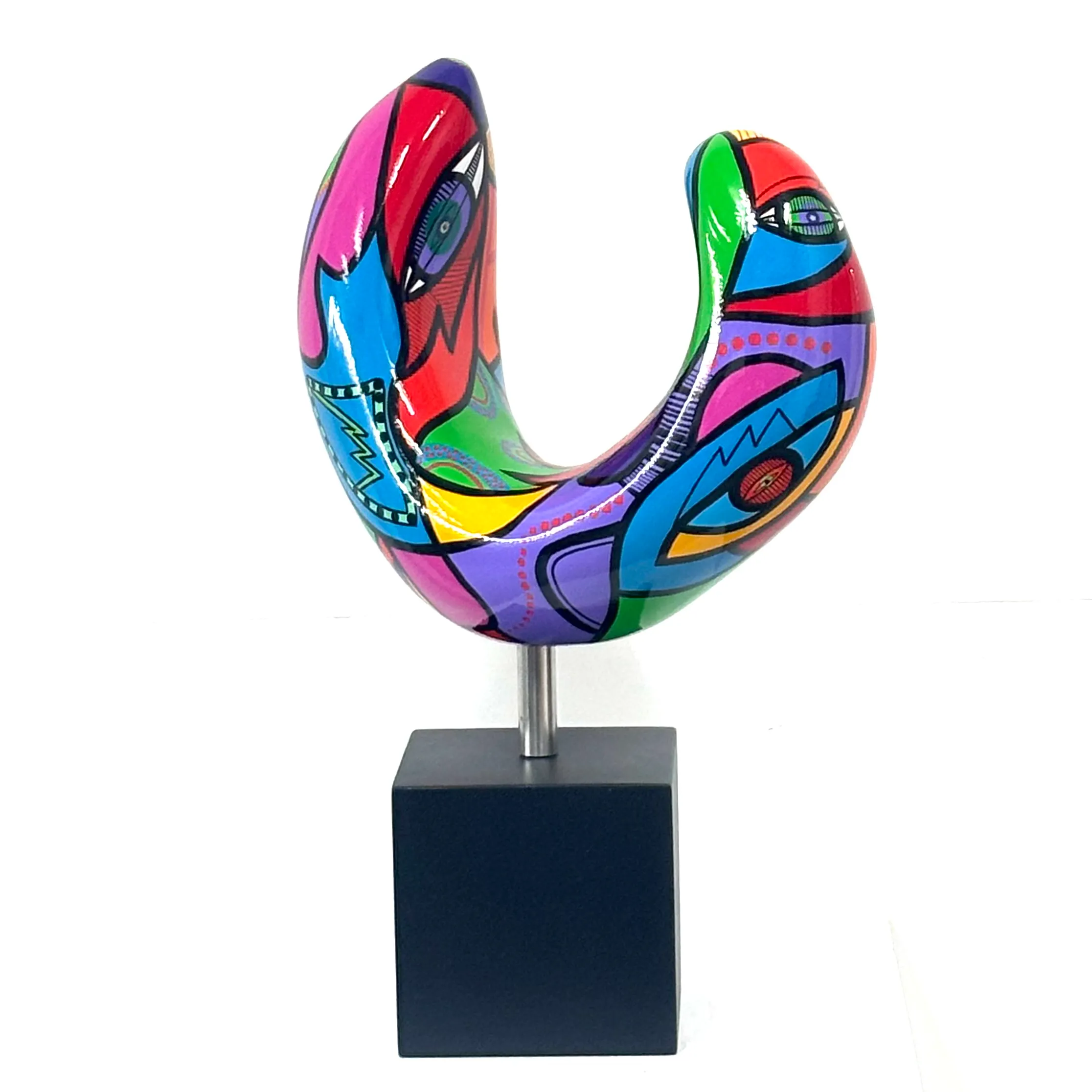 Half moon, sculpture - Afbeelding 3