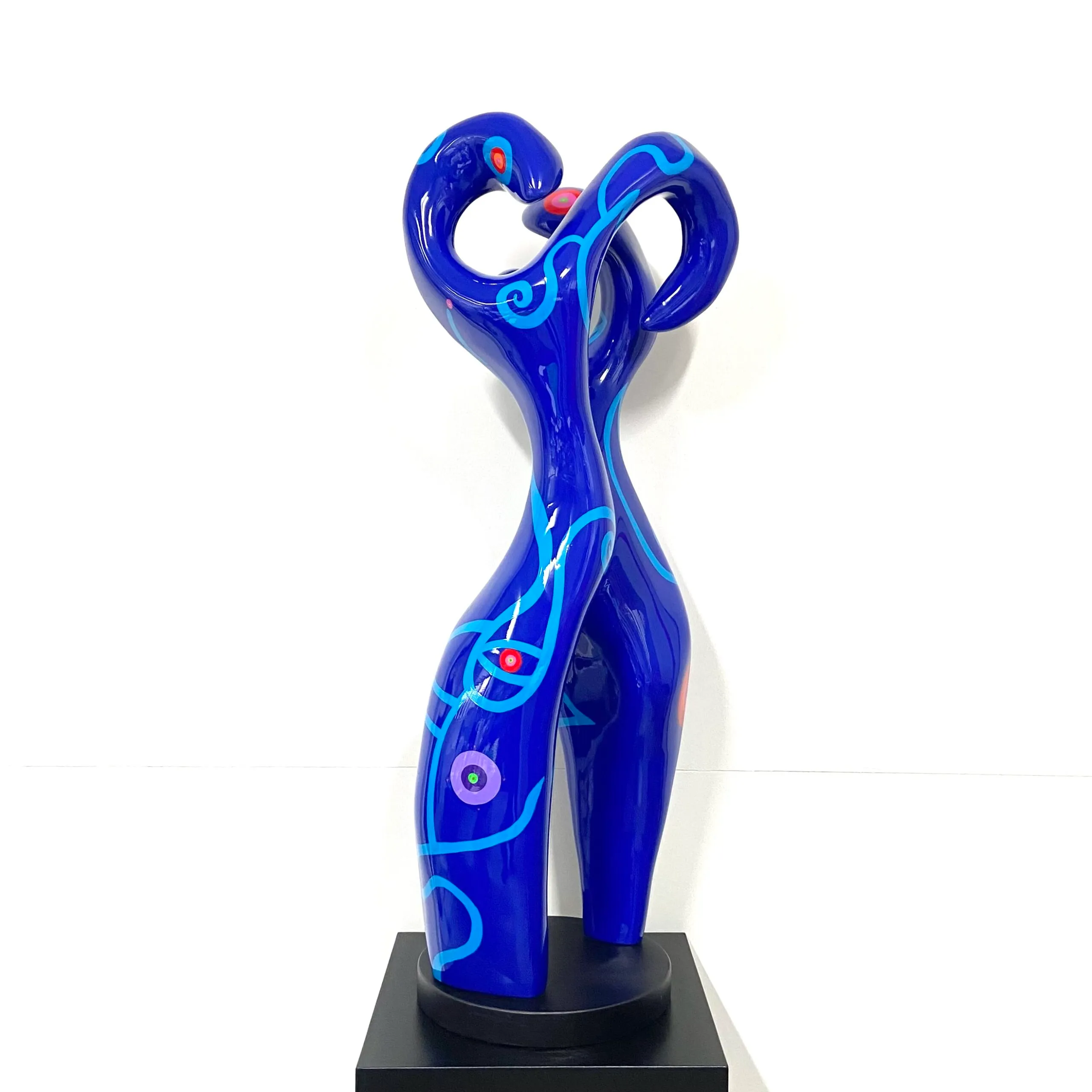 Seawaves, sculpture in blue - Afbeelding 5